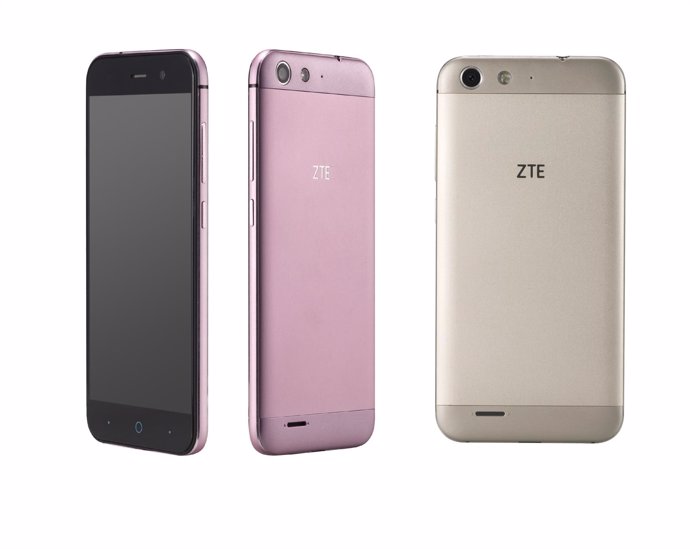 Smartphone ZTE lanza Blade V6 en rosa y dorado