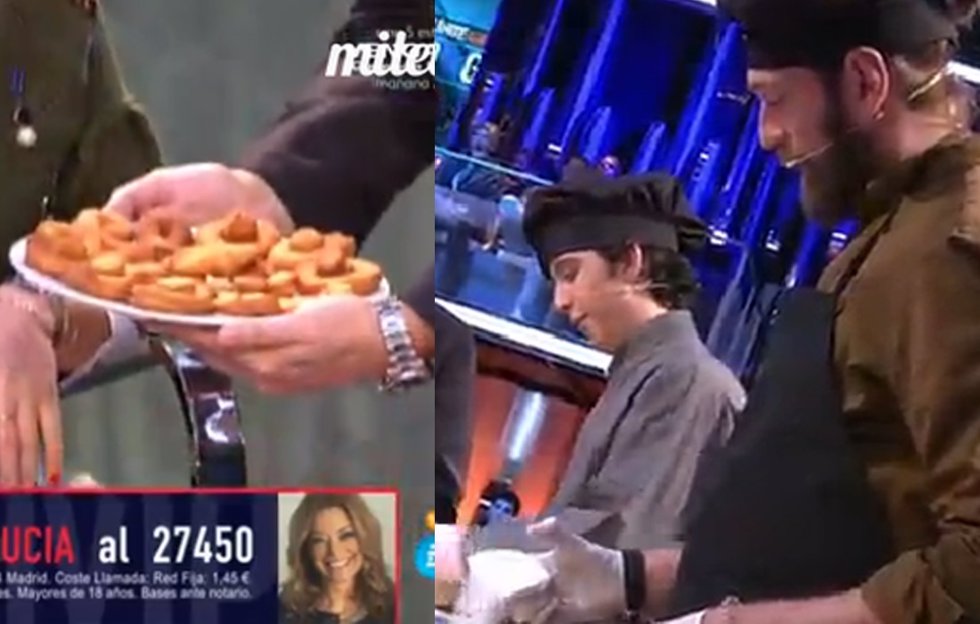 Julius cocina con Fran Nicolás las famosas rosquillas con ginebra