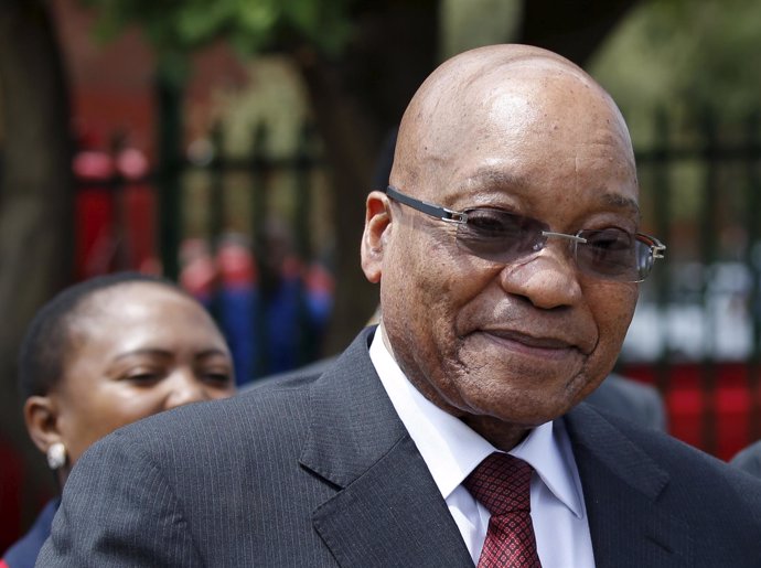 El presidente de Sudáfrica, Jacob Zuma