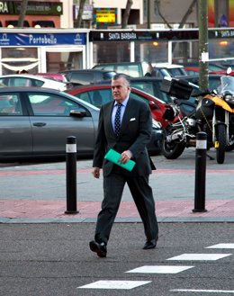 Luis Bárcenas acude a los juzgados de Plaza de Castilla