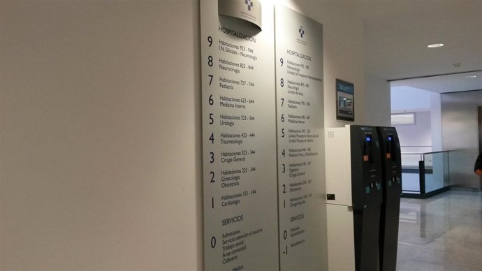 Distribución de plantas Hospital Universitario Central de Asturias, HUCA