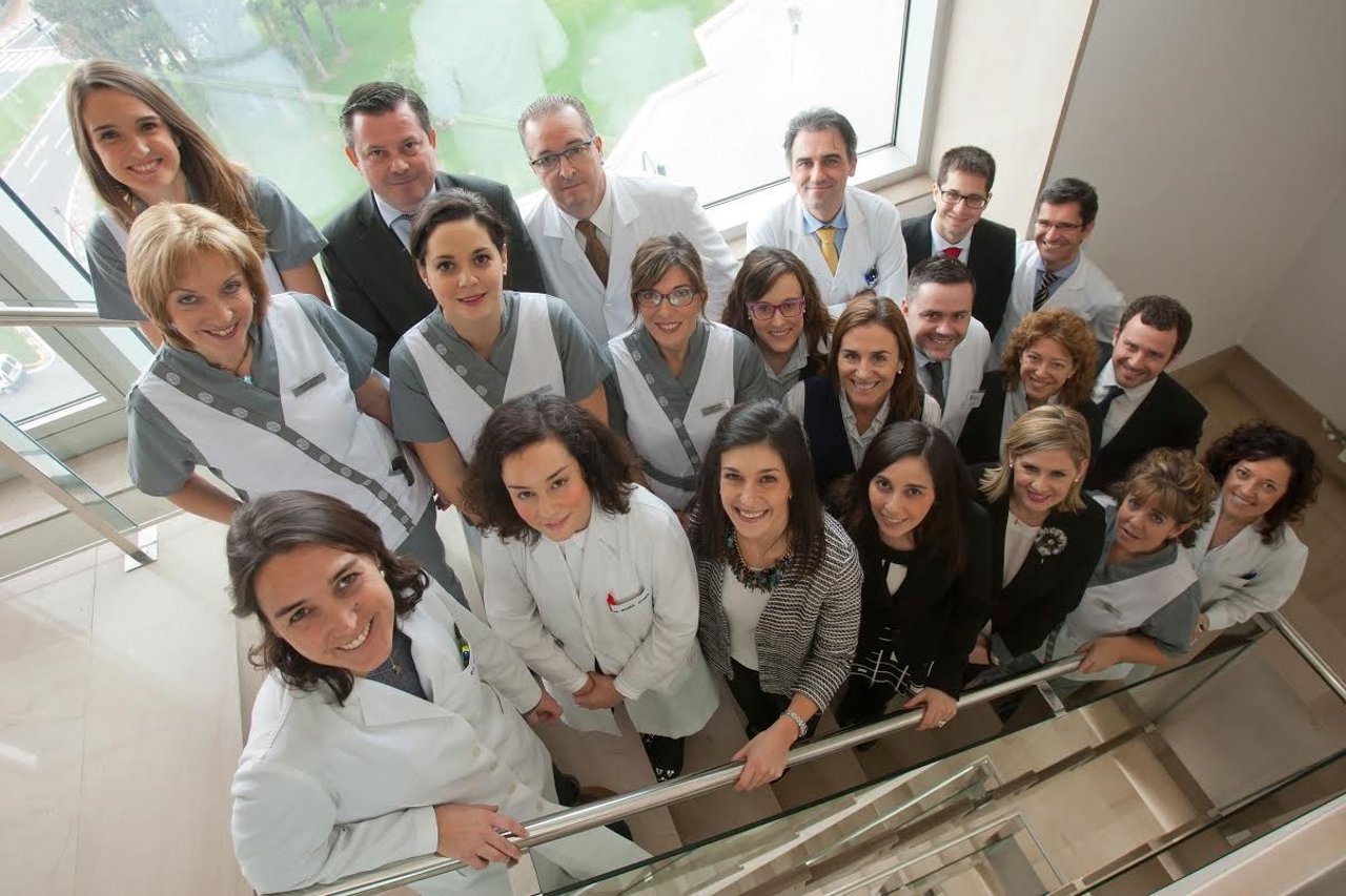 Equipo de la Unidad Central de Ensayos Clínicos de la CUN.