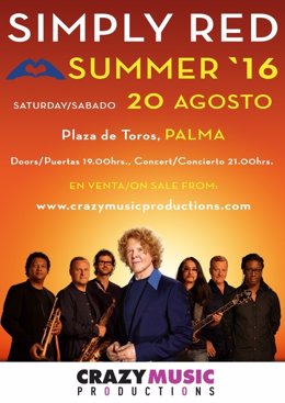 Simply Red en Palma este verano