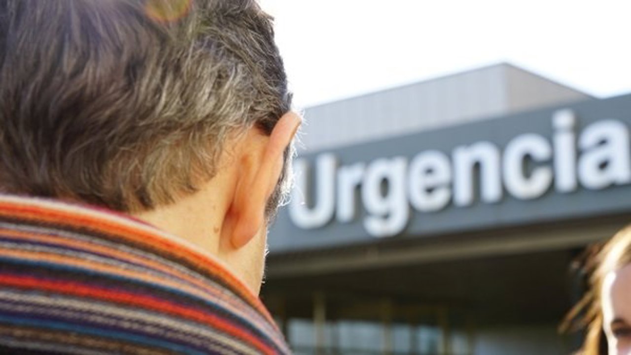 Visita de José Manuel López a las Urgencias de La Paz