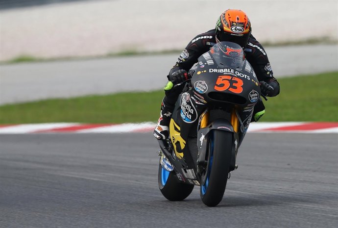 Tito Rabat en el test de Sepang