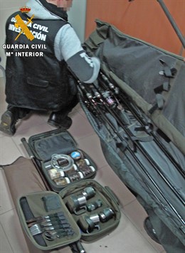 Escopetas de caza robadas en Valdebótoa