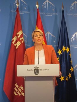 La portavoz del Gobierno regional, Noelia Arroyo