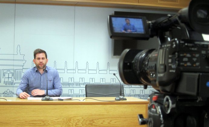 El portavoz del Grupo de Ciudadanos en el Ayuntamiento de Salamanca
