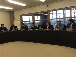 Reunión de los populares en Estrasburgo.