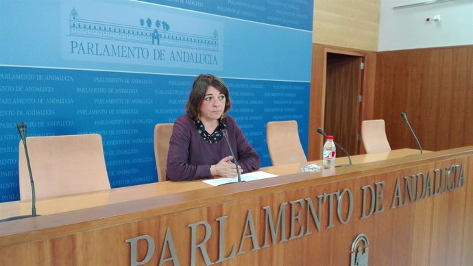 Elena Cortés, hoy ante los medios