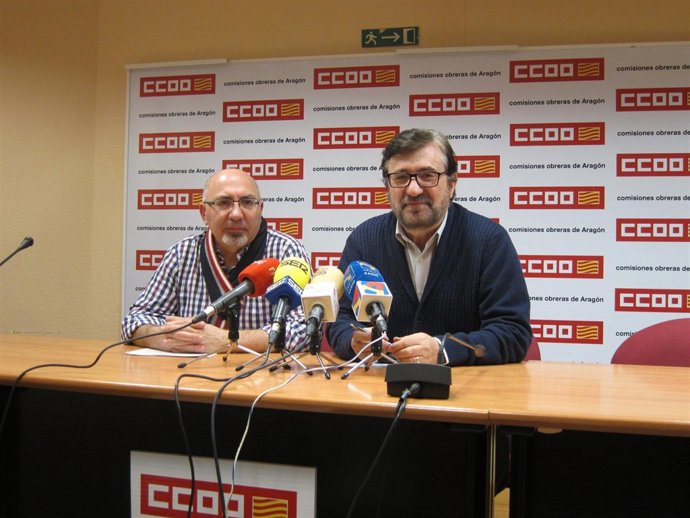 Buey y Cantín han presentado el informe sobre contratación en Aragón de 2015