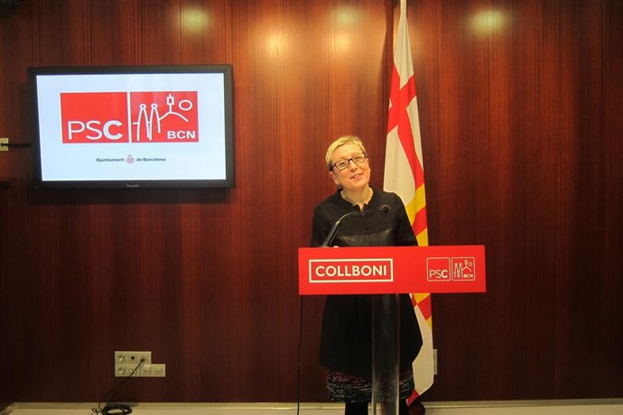 La portavoz del PSC en el Ayuntamiento de Barcelona, Carmen Andrés