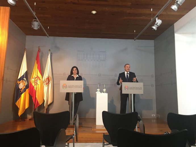 Carolina Darias y Augusto Hidalgo