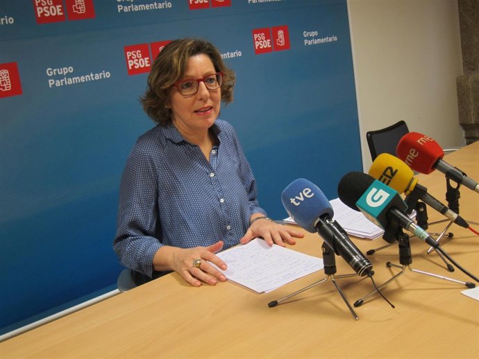 La diputada del PSdeG Carmen Gallego