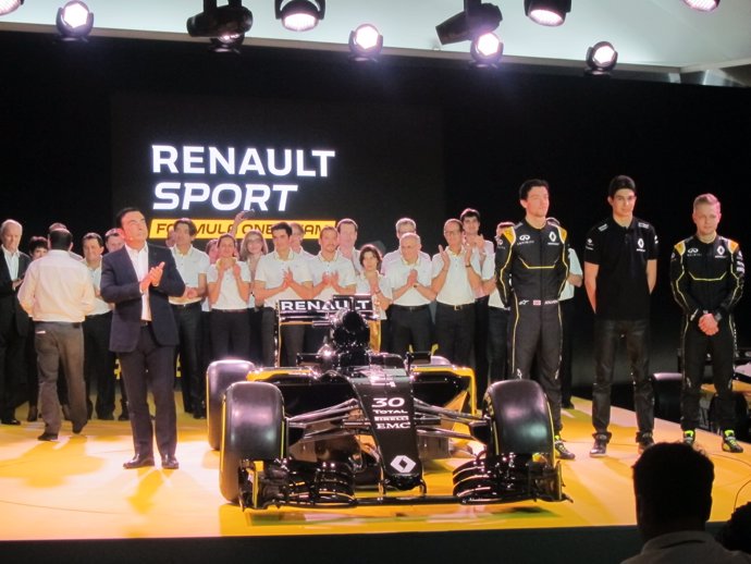 Presentación del equipo Renault