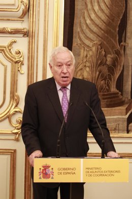 José Manuel García Margallo en la entrega de condecoraciones 