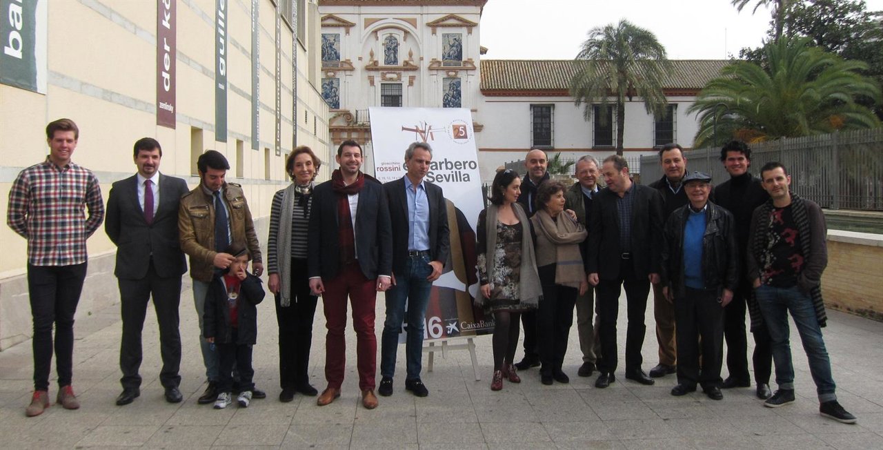 Presentación de 'El barbero de Sevilla', este miércoles