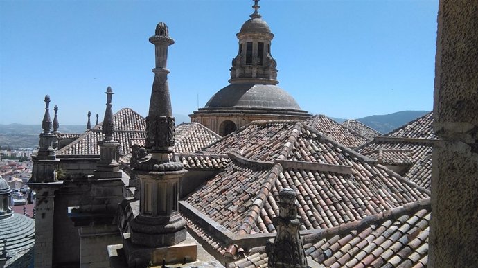 Cubiertas de la Catedral de Jaén.