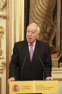 José Manuel García Margallo en la entrega de condecoraciones 