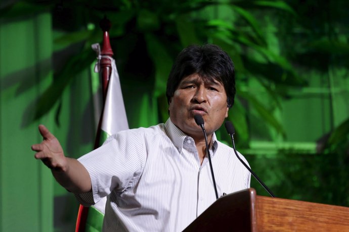 El presidente de Bolivia, Evo Morales