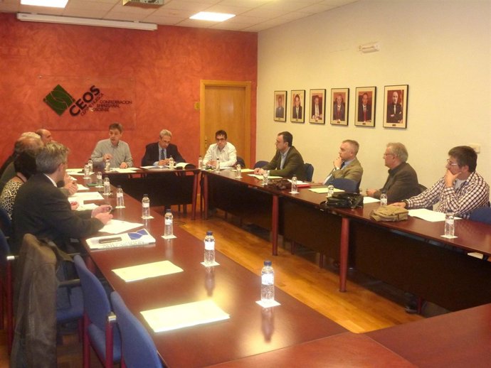 Reunión del Comité Ejecutivo de CEOS-CEPYME Huesca. 