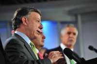 Santos reconoce que el proceso de paz ha sido difícil y teme que ciertos sectores lo dañen