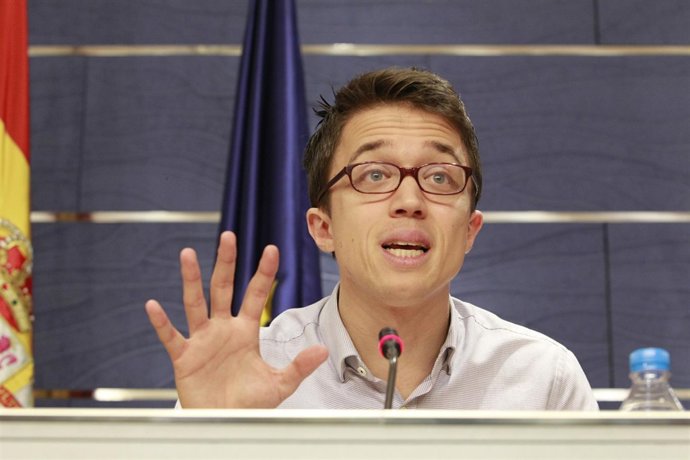 Iñigo Errejón en el Congreso