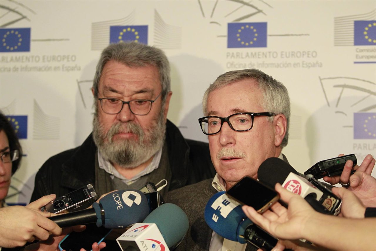 Ignacio Fernández Toxo y Cándido Méndez