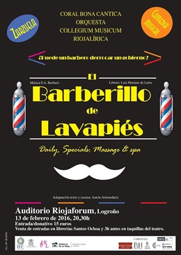 Cartel de la actuación