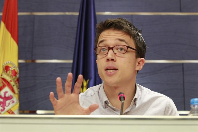 Iñigo Errejón en el Congreso