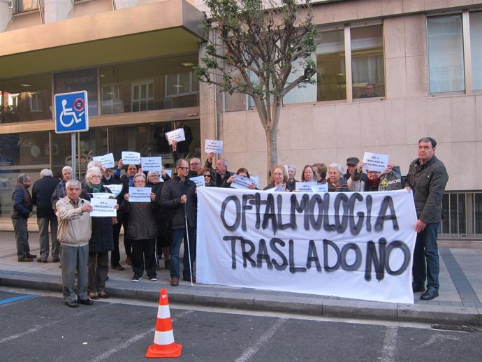 Movimiento contra el traslado de Oftalmología