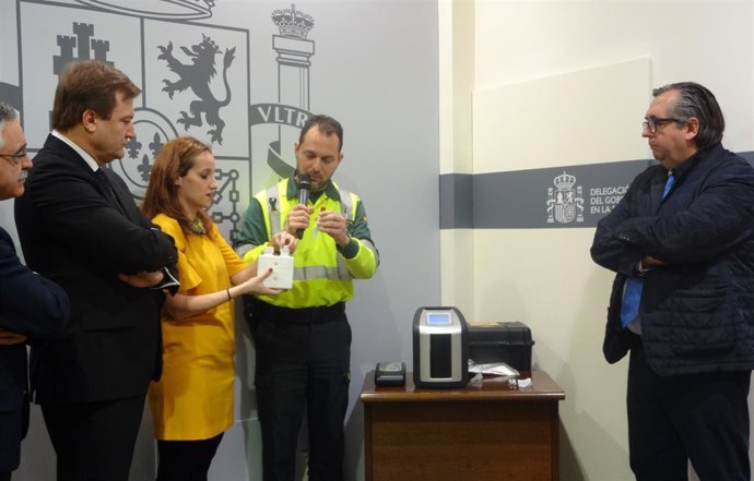 Demostración de funcionamiento de los 'drogotest'