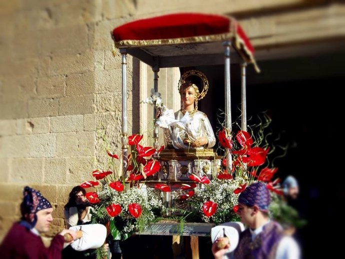 Escatrón celebra este viernes Santa Águeda