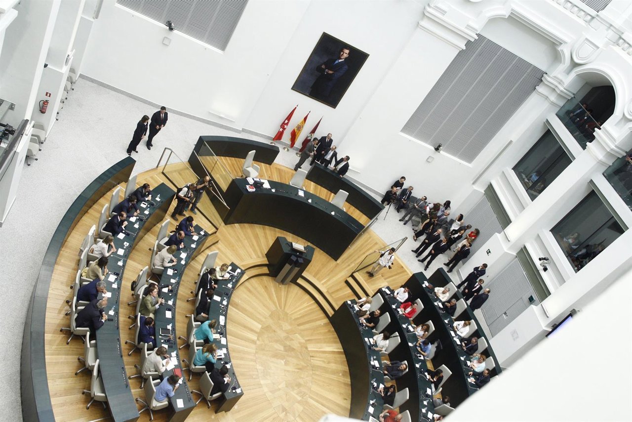 Pleno del Ayuntamiento de Madrid para la elección de alcalde