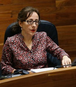 La consejera de Infraestructuras del Principado de Asturias, Belén Fernández