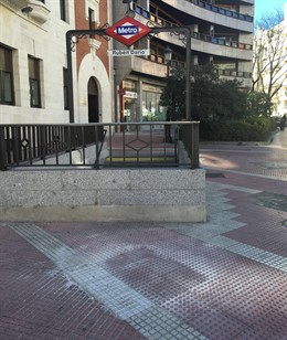 Imagen de la ubicación donde debe estar el monolito