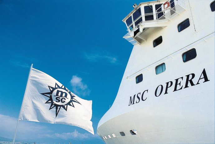 Barco de MSC Cruceros 