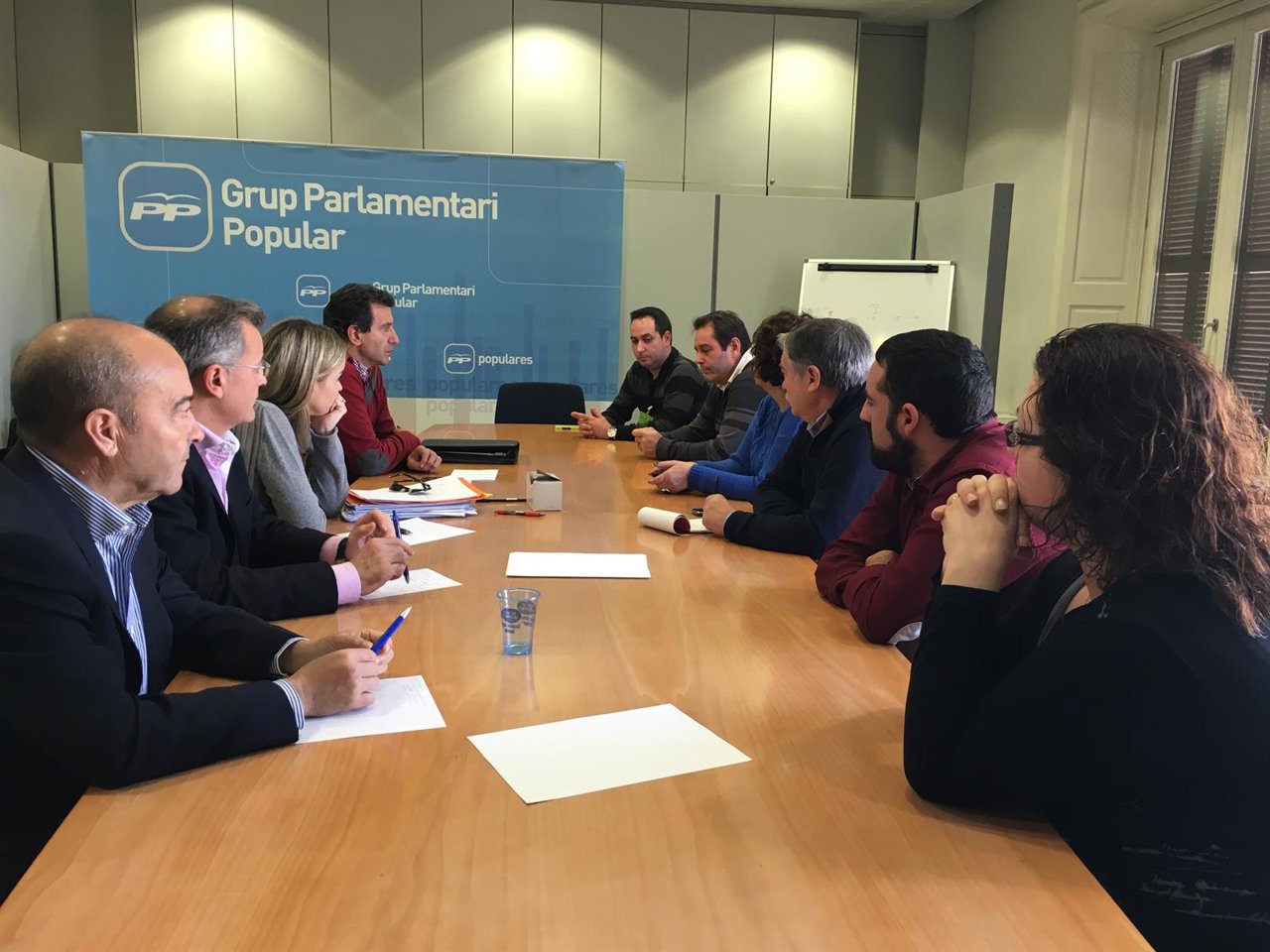 Reunión del PP con trabajadores de Bimbo