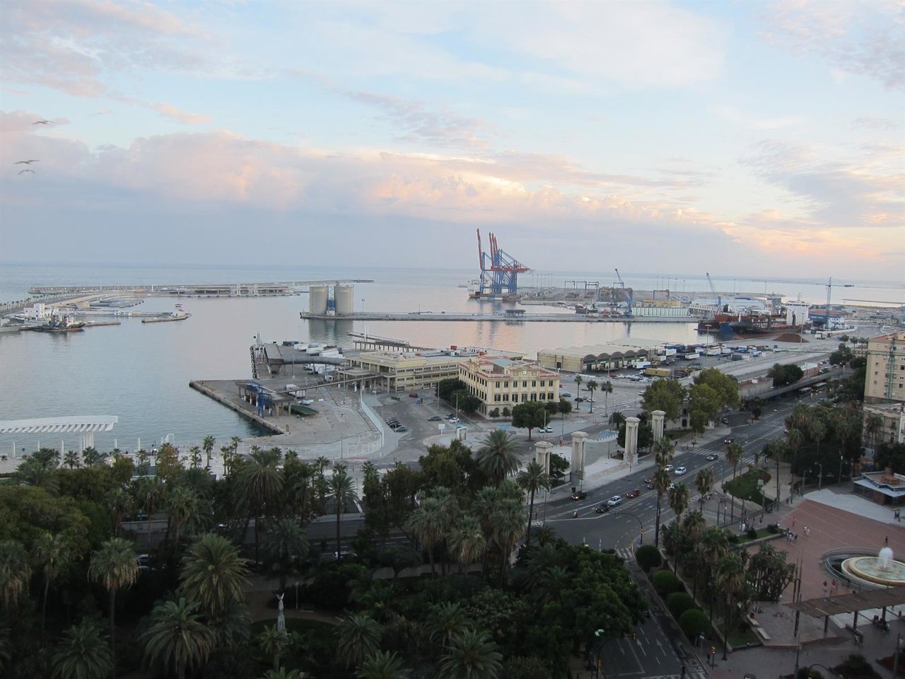 Puerto de Málaga, Autoridad Portuaria, Barcos, Muelle