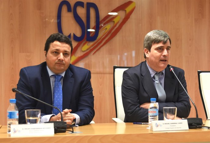 Oscar Graefenhain y Miguel Cardenal en el CSD