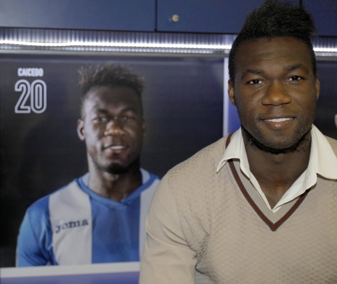 Felipe Caicedo, jugador del RCD Espanyol