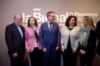 Cultura.- Diputación la participación de artistas provinciales en la Bienal y la financiación de una producción