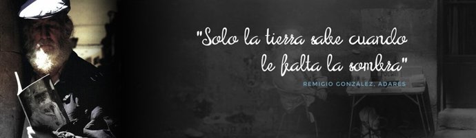 Flier sobre el proyecto de blog sobre Remigio González, Adares