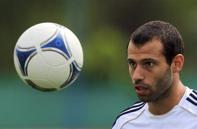 El defensa argentino Javier Mascherano 