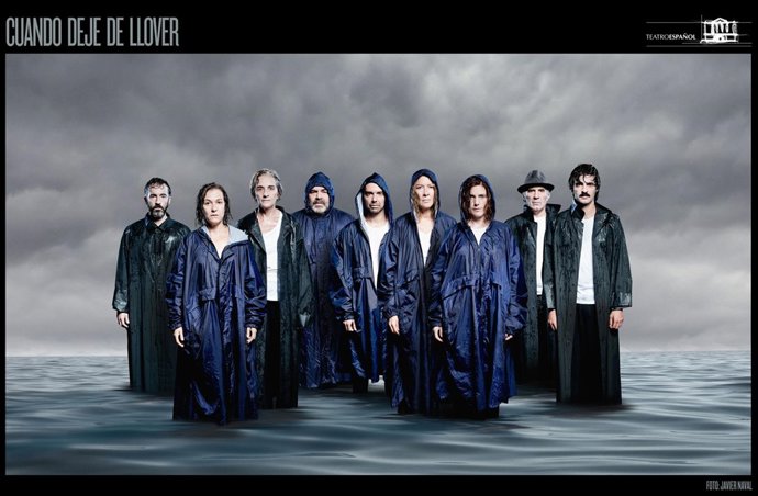 Cartel de la obra 'Cuando deje de llover'