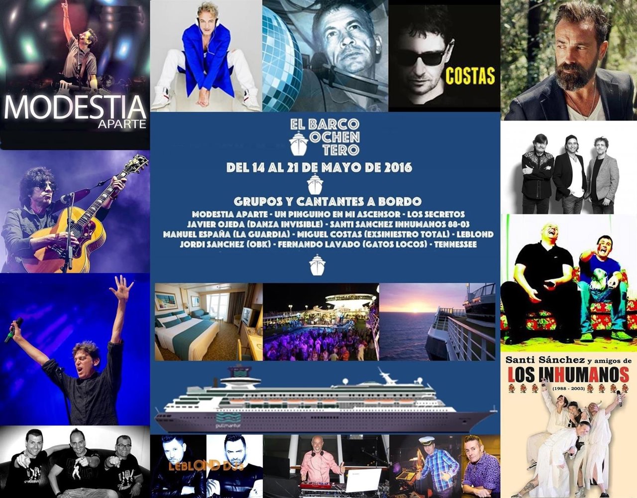 El Barco Ochentero 2016