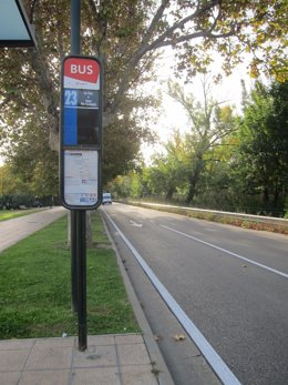 Autobuses de Zaragoza.