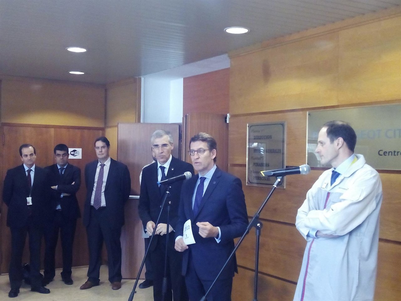 Reunión entre la Xunta y Citroën