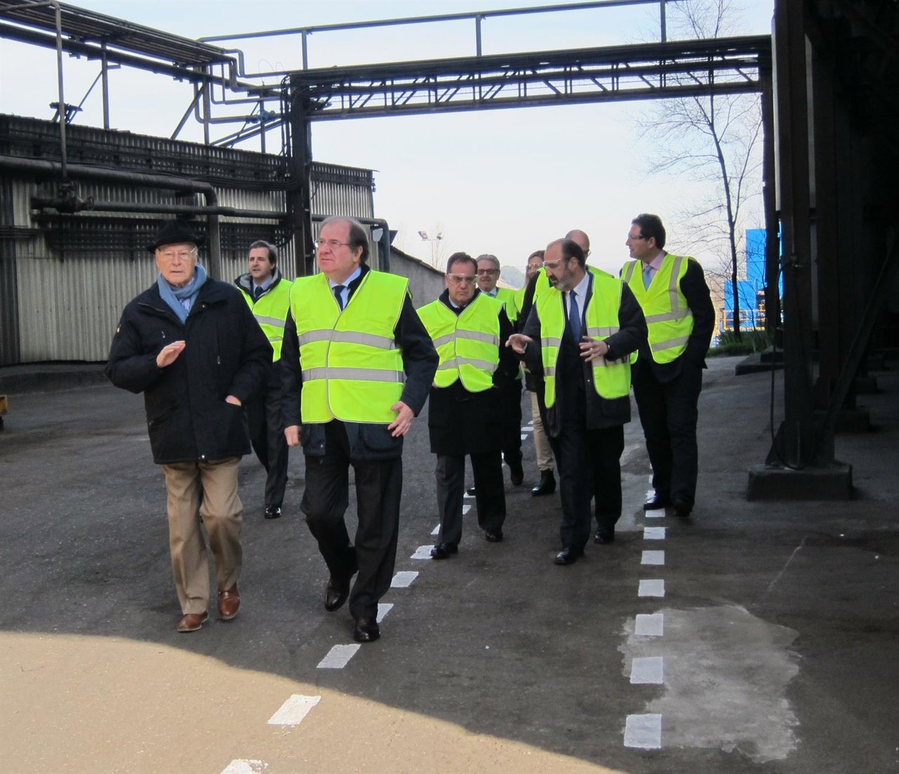 Visita de Herrera a Lingotes