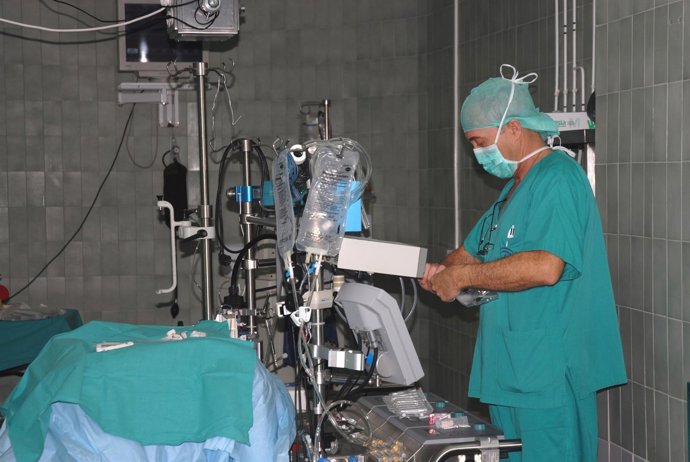 Intervención en quirófano